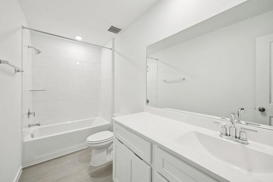 Furnished interior view inside a new home in Crosby Farms, Crosby (Image 5). Furnished interior view inside a new home in Crosby Farms, Crosby (Image 5).