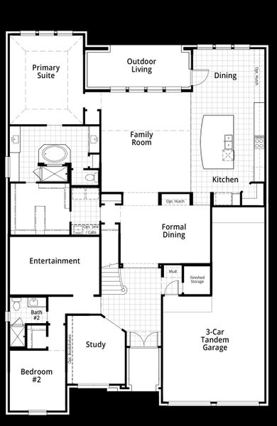 Downstairs Floor Plan