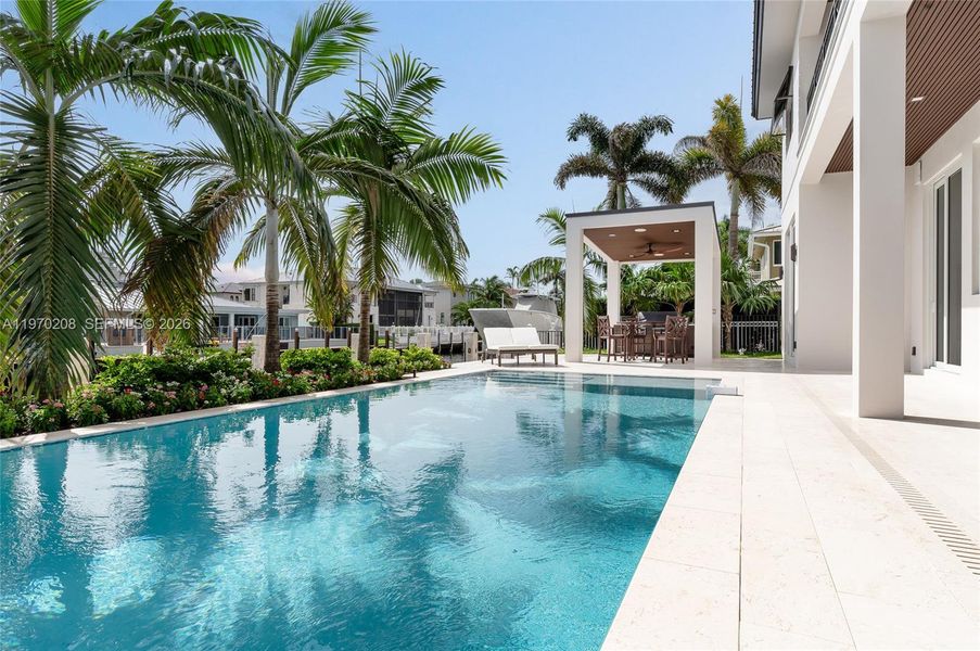 Exterior details and patio area of a home in , Lighthouse Point (Image 27).