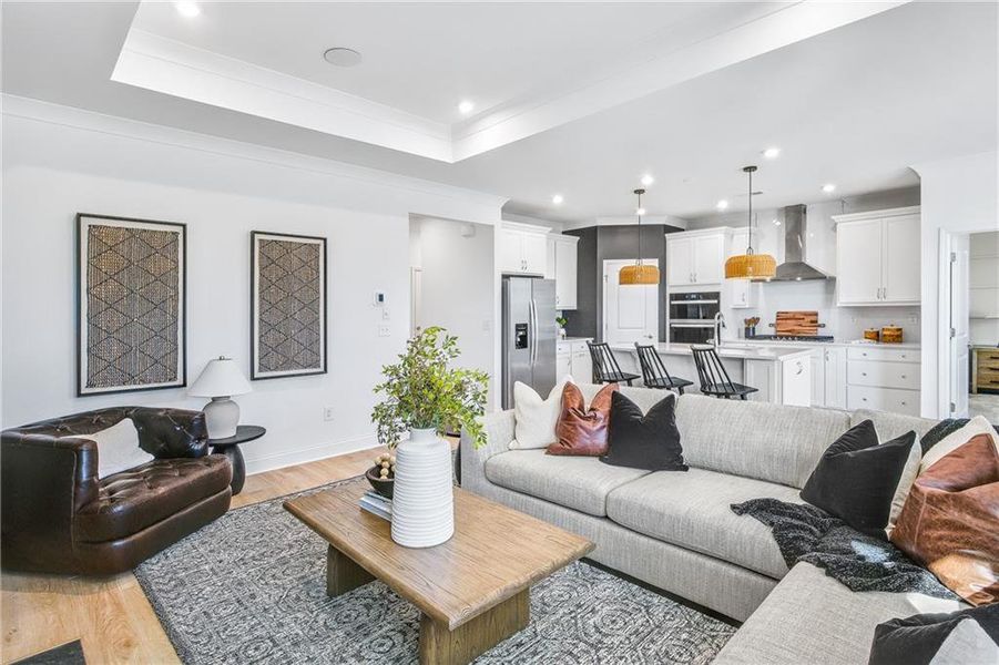 Furnished interior view inside a new home in Sun City Peachtree, Griffin (Image 5).