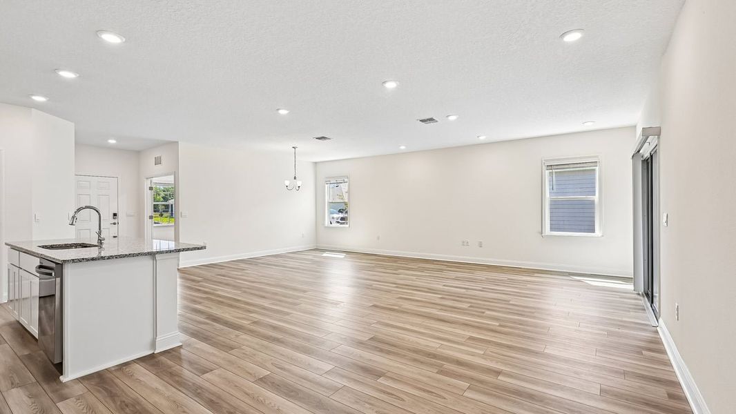 Representative unfurnished interior of a home built from the Melody by Maronda Homes in Winding River, St. Marys (Image 17). Representative unfurnished interior of a home built from the Melody by Maronda Homes in Winding River, St. Marys (Image 17).