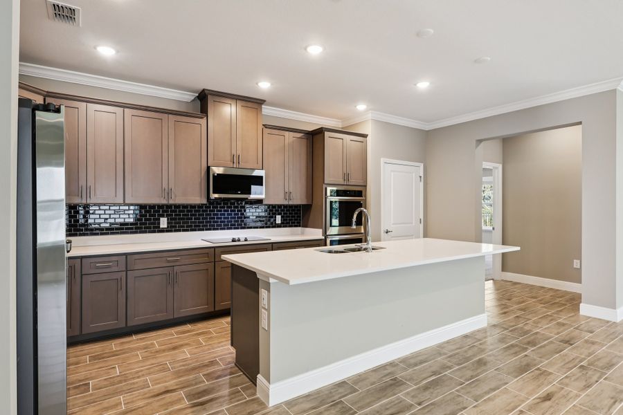 Furnished interior view inside a new home in Oakstone Farms, Leesburg (Image 8).