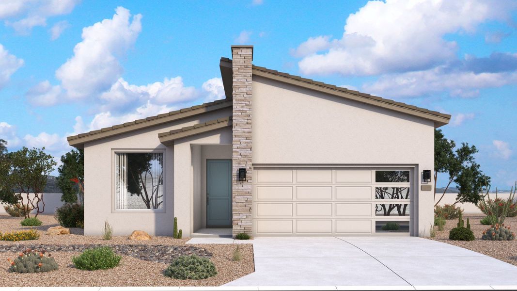 Larkspur Mid-Century Exterior