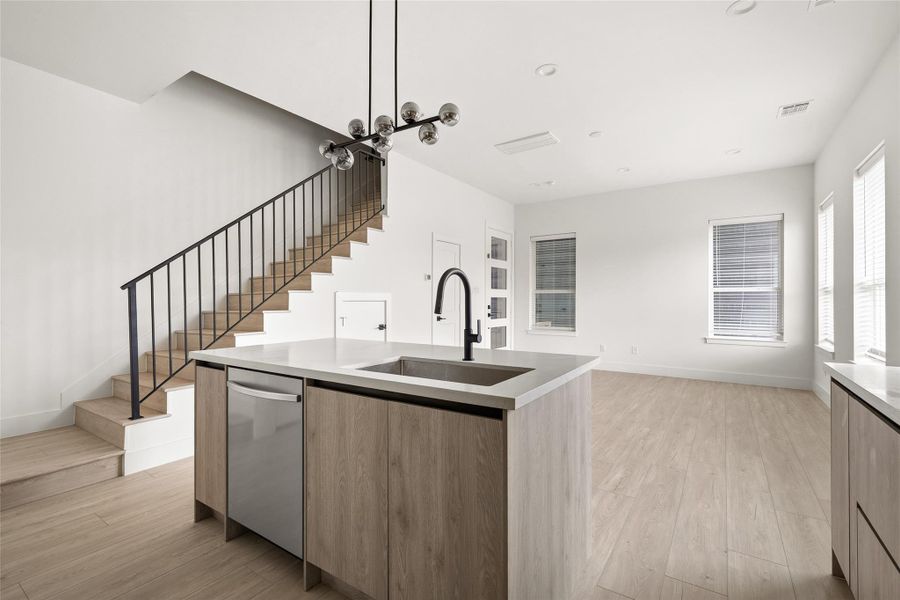Furnished interior view inside a new home in , Houston (Image 14).