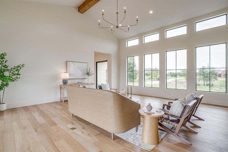 Furnished interior view inside a new home in , Aledo (Image 28). Furnished interior view inside a new home in , Aledo (Image 28).