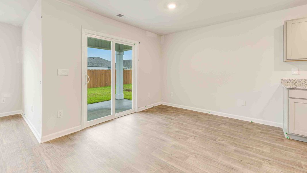 Representative unfurnished interior of a home built from the CALI by D.R. Horton in Eagle Creek, Bolivia (Image 11). Representative unfurnished interior of a home built from the CALI by D.R. Horton in Eagle Creek, Bolivia (Image 11).