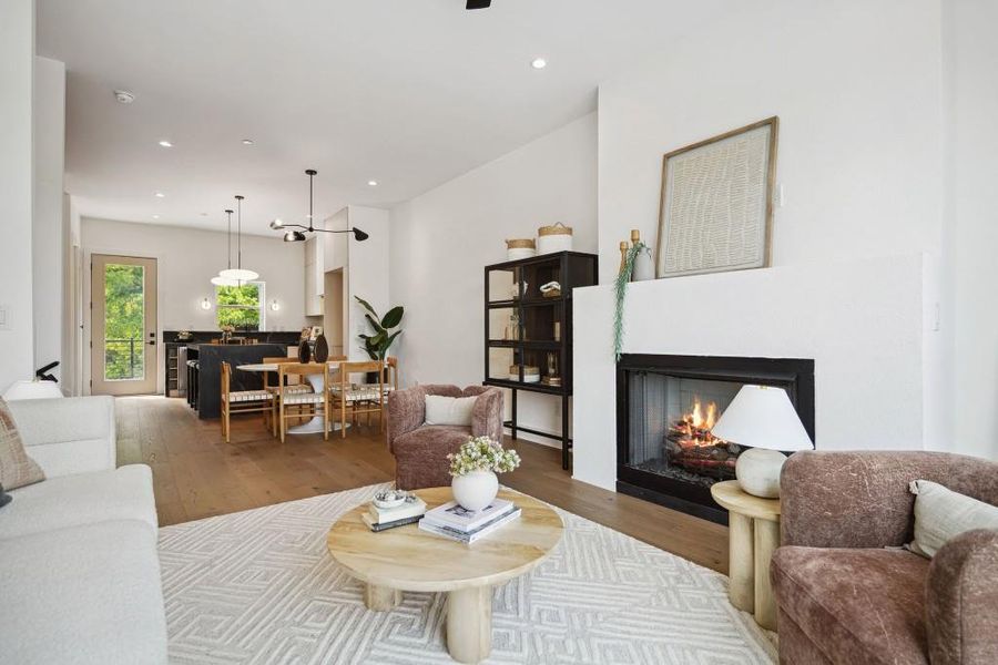 Furnished interior view inside a new home in Arlo Modern, Atlanta (Image 9).