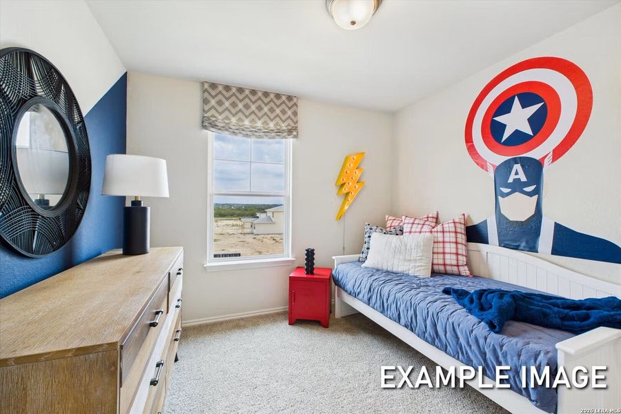 Furnished interior view inside a new home in Applewhite Meadows, San Antonio (Image 22).