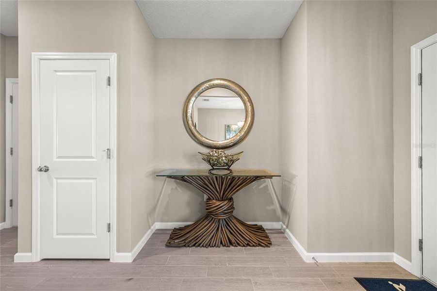 Furnished interior view inside a new home in Pioneer Ranch: Pioneer Ranch 50's, Ocala (Image 10). Furnished interior view inside a new home in Pioneer Ranch: Pioneer Ranch 50's, Ocala (Image 10).