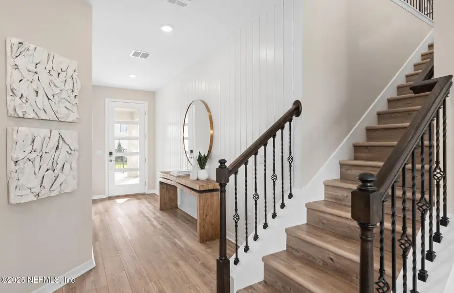 Furnished interior view inside a new home in Westerly Park at Wildlight, Yulee (Image 7).