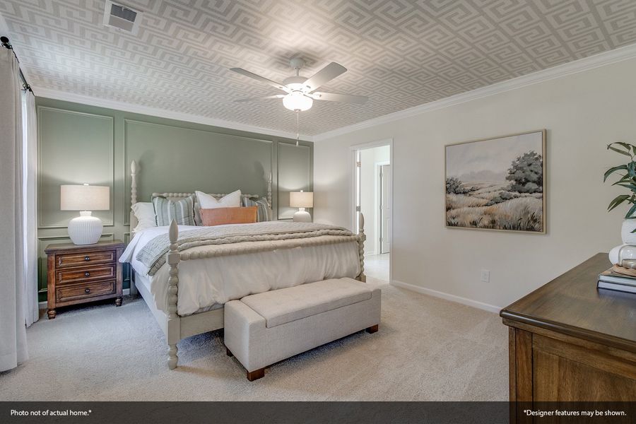 Furnished interior view inside a new home in Dove Hollow, Chesnee (Image 12).