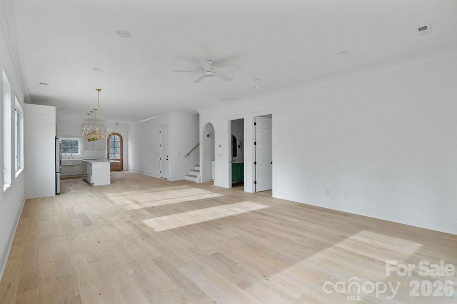 Spacious, unfurnished interior of a new home in , Charlotte (Image 32).