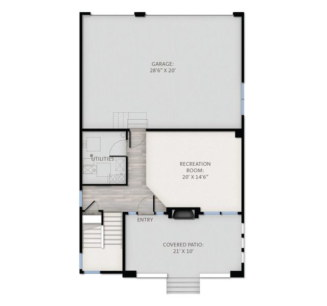 2D floor plan layout for the Iconic by Boulder Creek Brands LLC in Baseline, Broomfield, CO (Image 4). 2D floor plan layout for the Iconic by Boulder Creek Brands LLC in Baseline, Broomfield, CO (Image 4).