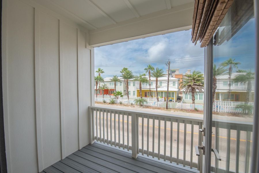 View of wooden deck View of wooden deck