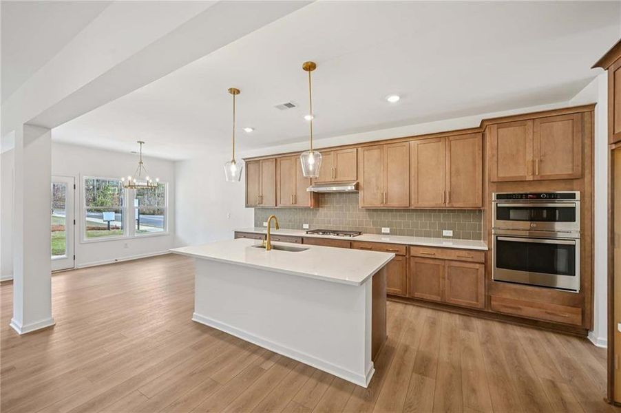 Furnished interior view inside a new home in Arbors at Richland Creek, Buford (Image 7).