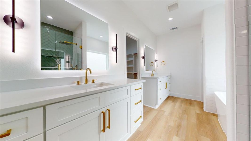 Furnished interior view inside a new home in , Greenville (Image 8).