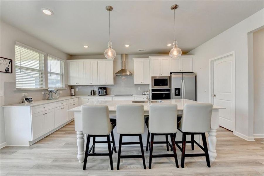 Furnished interior view inside a new home in Adagio, Dacula (Image 45).