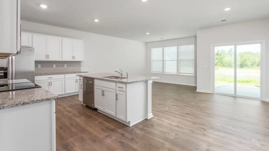 Furnished interior view inside a new home in The Grove at Glennview, Kernersville (Image 4).