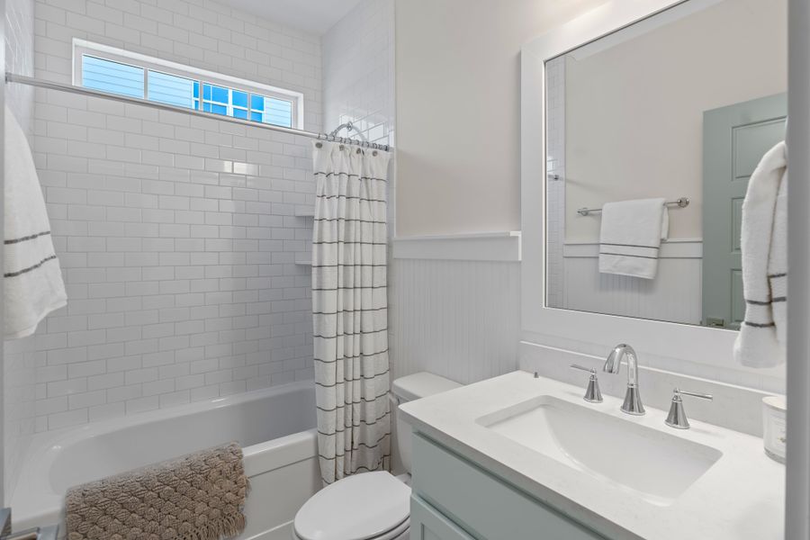 Representative furnished interior of a home built from the Scout by Bill Clark Homes in Riverside Cove, Wilmington (Image 63).