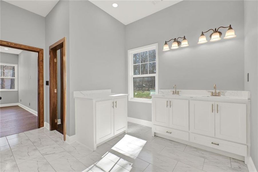 Furnished interior view inside a new home in , Rockmart (Image 18).