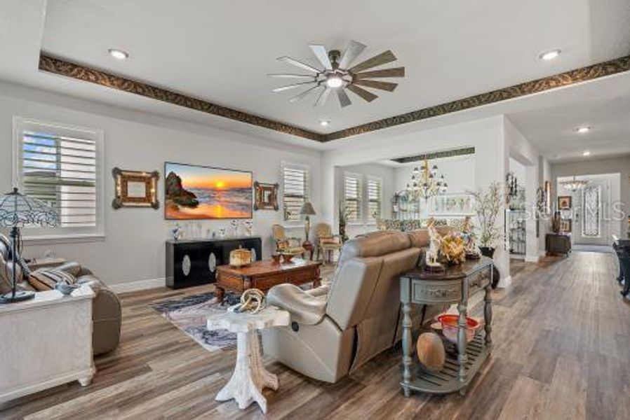 Furnished interior view inside a new home in , Bradenton (Image 24).