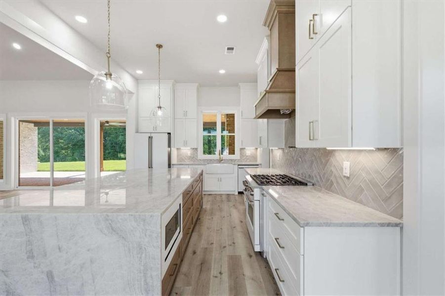 Furnished interior view inside a new home in , Carrollton (Image 21).