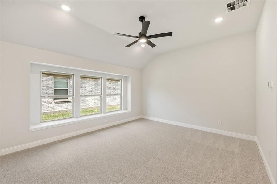 Spacious, unfurnished interior of a new home in Woodstone, Providence Village (Image 19). Spacious, unfurnished interior of a new home in Woodstone, Providence Village (Image 19).