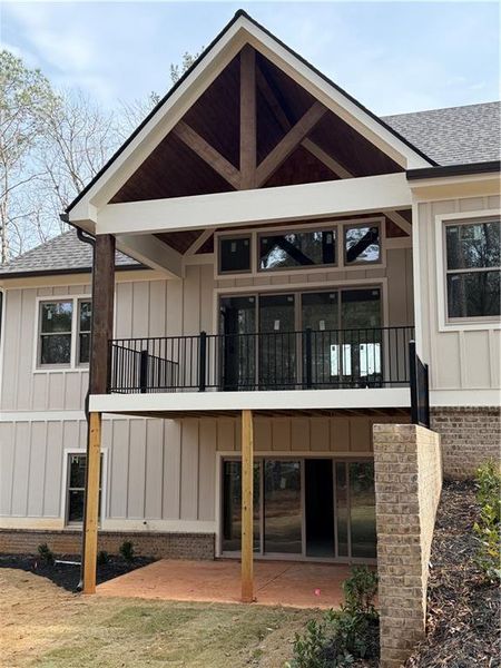 Exterior details and patio area of a home in , Greensboro (Image 9).