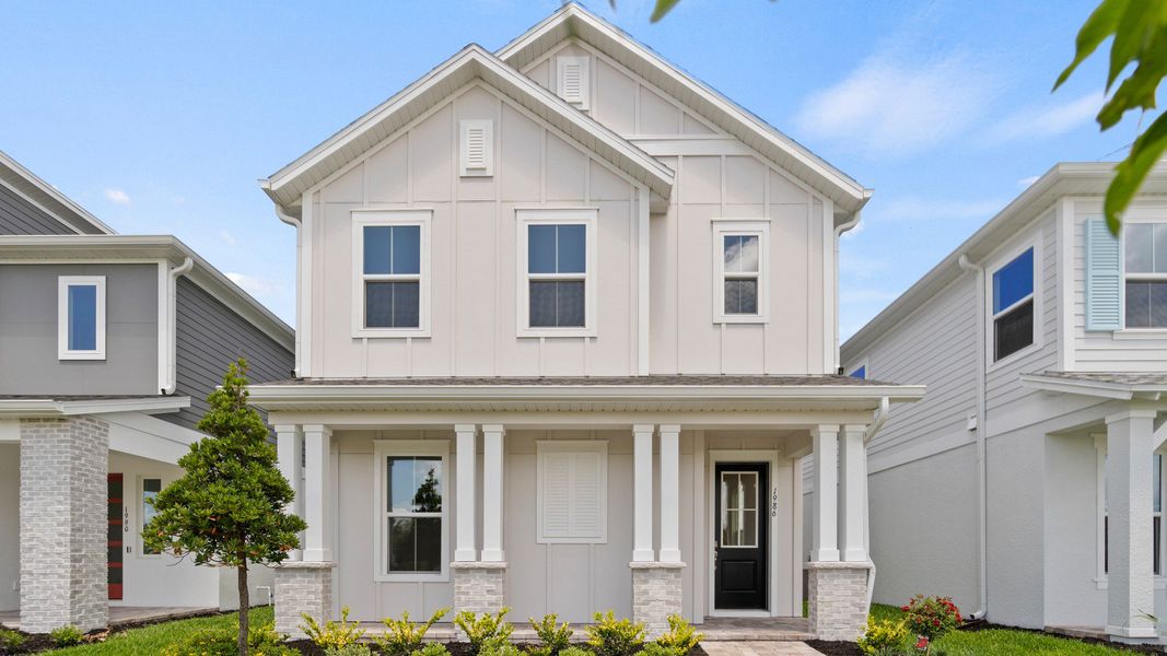 Mandarin Elevation Farmhouse by DRB Homes in Trinity Place located in Saint Cloud FL Mandarin Elevation Farmhouse by DRB Homes in Trinity Place located in Saint Cloud FL