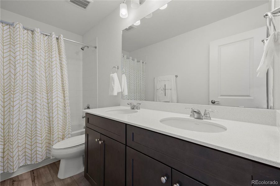 Furnished interior view inside a new home in Anthology North, Parker (Image 18).