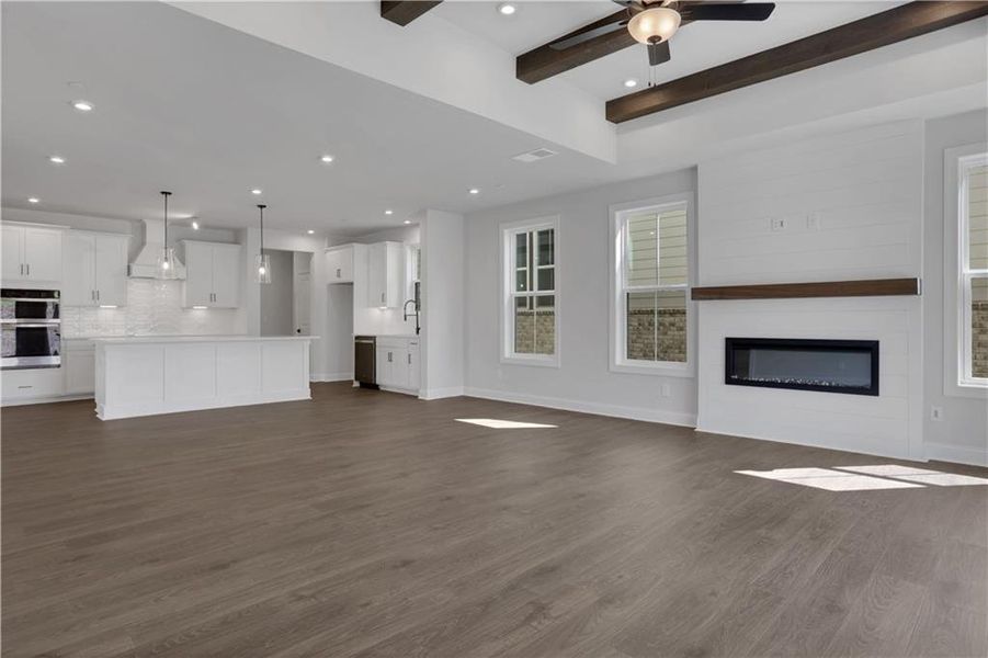 Spacious, unfurnished interior of a new home in Gatherings® at GreenHouse, Marietta (Image 14).
