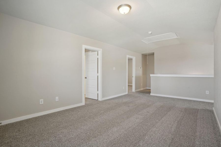 Photo is not of the actual home but is an inspirational photo of builder's model home and may depict options, furnishings, and/or decorator features that are not included.