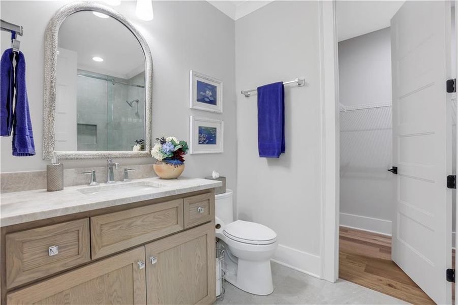 Furnished interior view inside a new home in , Dahlonega (Image 48).