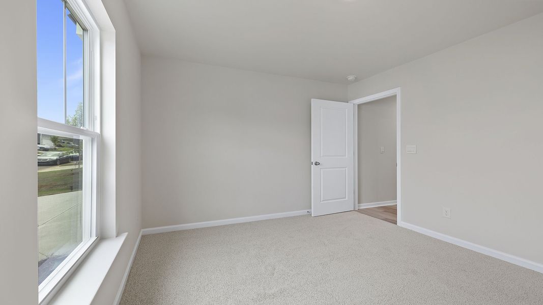 Spacious, unfurnished interior of a new home in Bentley Park, Greenwood (Image 21). Spacious, unfurnished interior of a new home in Bentley Park, Greenwood (Image 21).