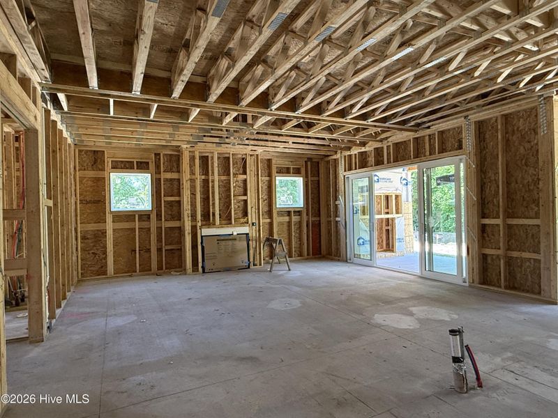 In-progress construction of a new home in East & Mason, Wilmington, NC (Image 14). In-progress construction of a new home in East & Mason, Wilmington, NC (Image 14).