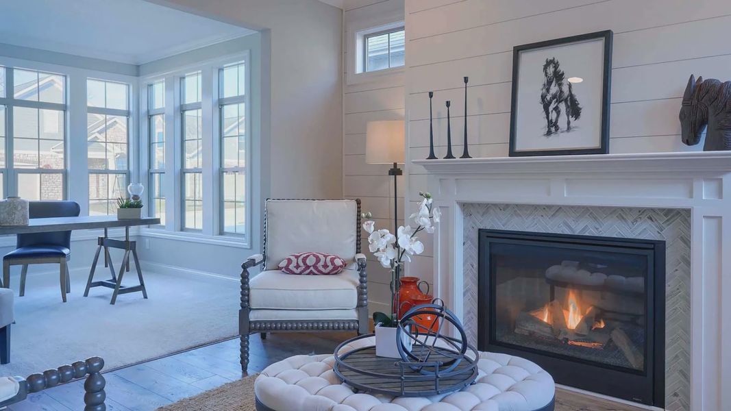 Representative furnished interior of a home built from the Palazzo by Epcon Communities in The Courtyards by The Manor, Alpharetta (Image 18).