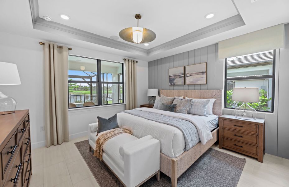 Representative furnished interior of a home built from the Contour by Del Webb in Del Webb Naples, Ave Maria (Image 14).
