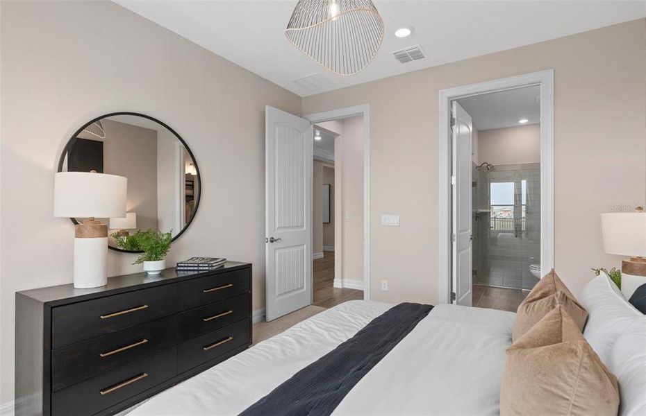 Furnished interior view inside a new home in Winter Grove, Winter Garden (Image 10).