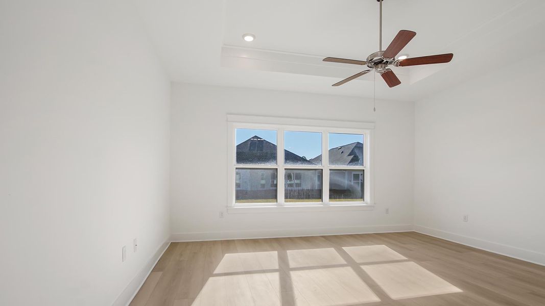 Representative unfurnished interior of a home built from the Camellia by D.R. Horton in Breakfast Point East Phase II, Panama City Beach (Image 19).