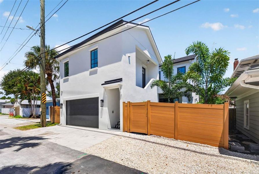 Front exterior of a new home in , St. Petersburg, FL, highlighting curb appeal (Image 29). Front exterior of a new home in , St. Petersburg, FL, highlighting curb appeal (Image 29).