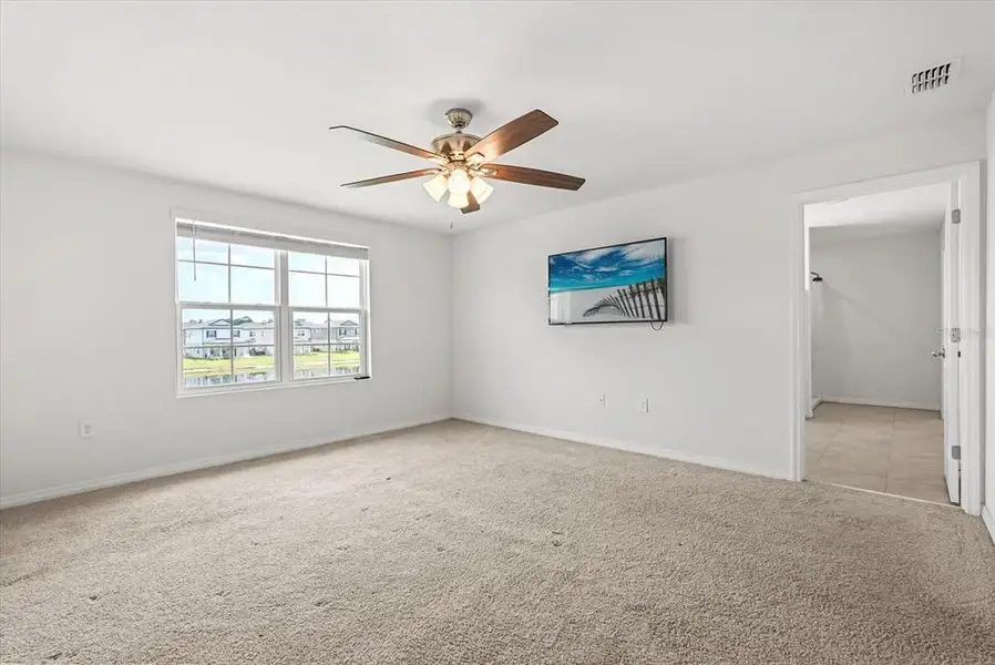 Spacious, unfurnished interior of a new home in , New Smyrna Beach (Image 19). Spacious, unfurnished interior of a new home in , New Smyrna Beach (Image 19).