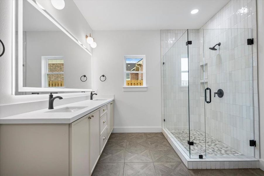Furnished interior view inside a new home in , Lindale (Image 17).