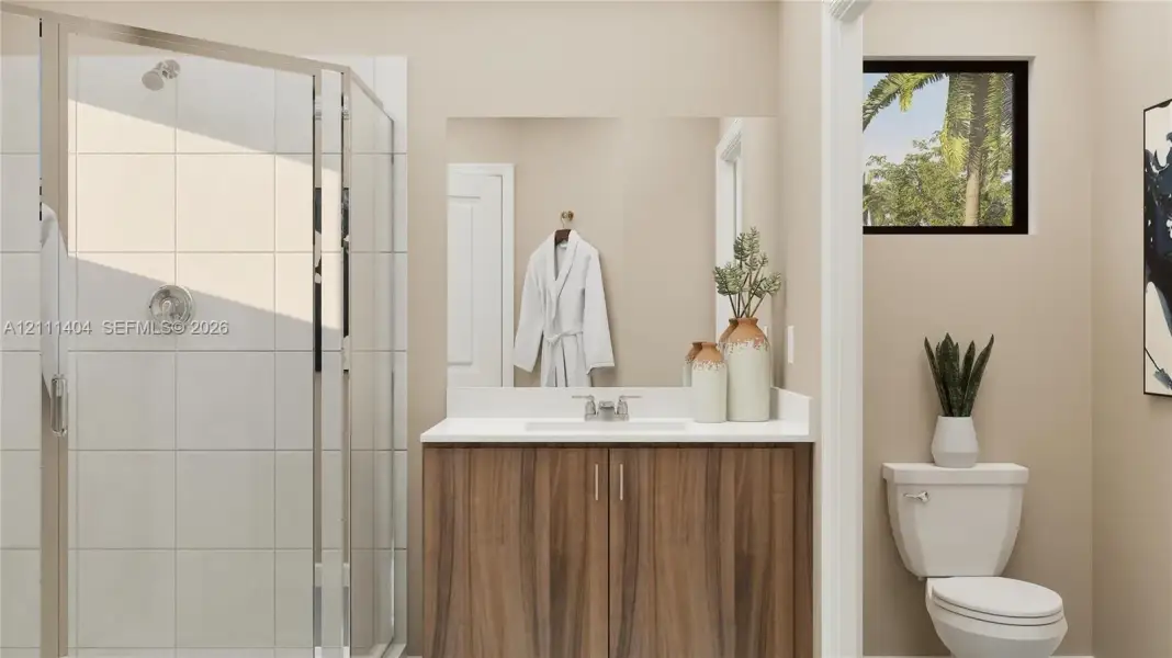 Furnished interior view inside a new home in Solterra, Sunrise (Image 6).