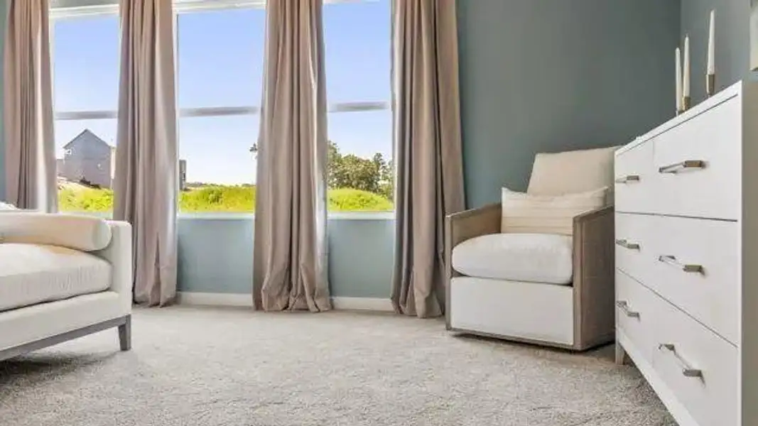 Furnished interior view inside a new home in The Estates at Gainesville Township, Gainesville (Image 13).
