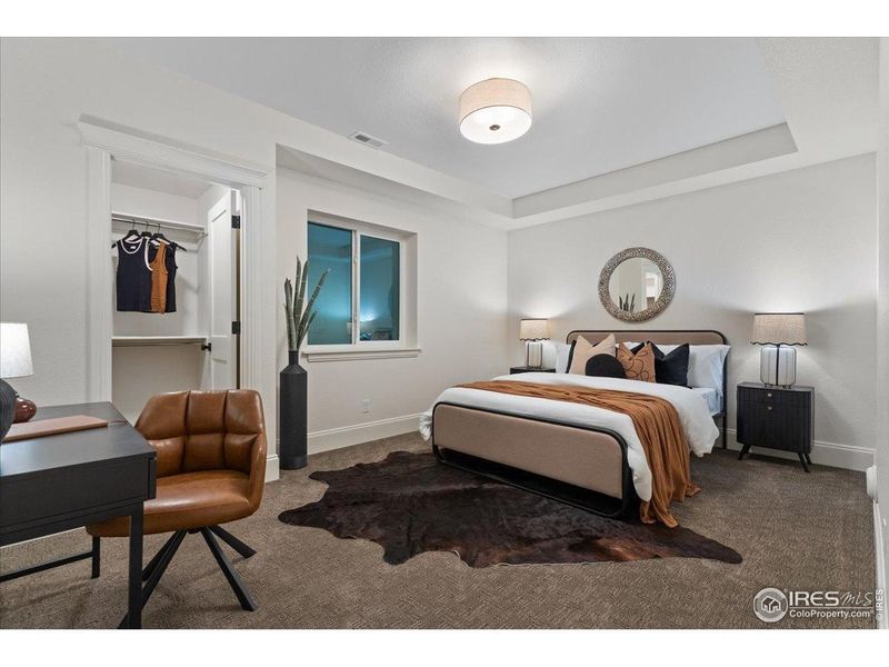 Furnished interior view inside a new home in , Berthoud (Image 43).