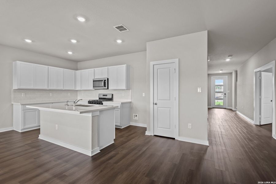 Furnished interior view inside a new home in Summerlin, San Antonio (Image 14).