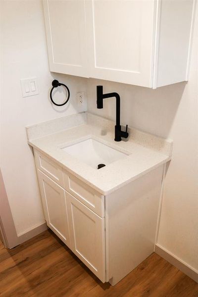 Close-up of interior finishes inside a home in , Midlothian (Image 11).