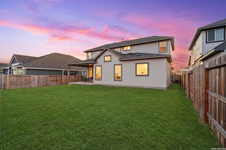 Exterior details and patio area of a home in , Seguin (Image 4). Exterior details and patio area of a home in , Seguin (Image 4).
