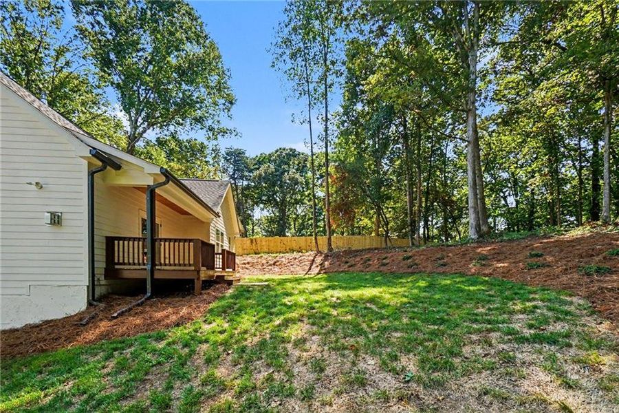 Exterior details and patio area of a home in , Woodstock (Image 20).
