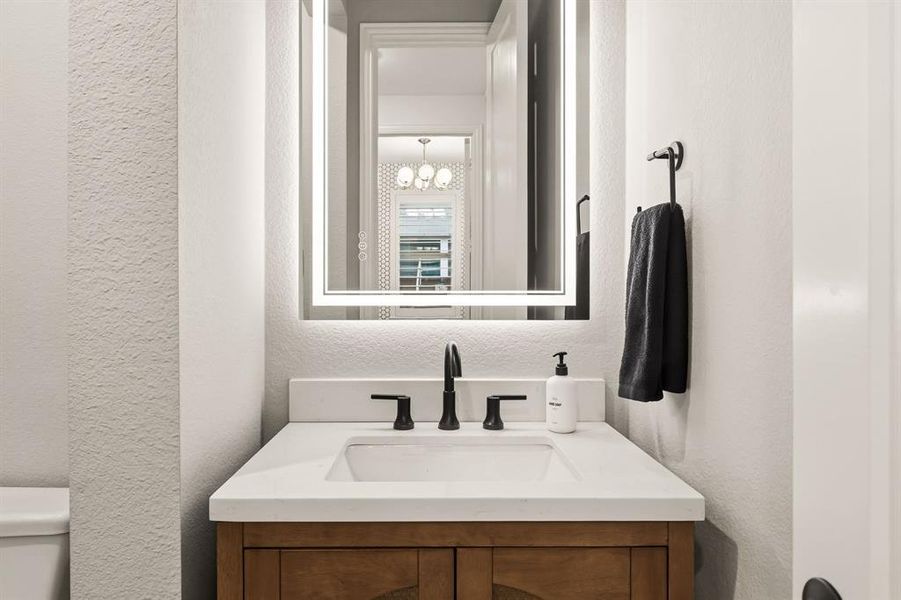 Close-up of interior finishes inside a home in , The Colony (Image 19).